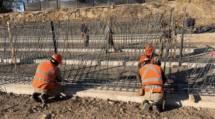 nuevo puente de santa lucia la obra avanza y sumara cuatro carriles y espacios para peatones y bicicletas