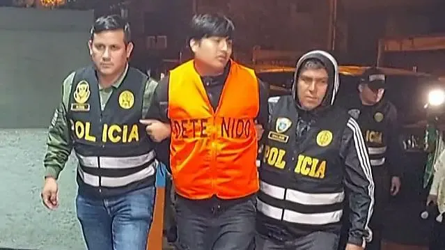como fue la captura en peru de pequeno j el joven sospechoso del triple crimen