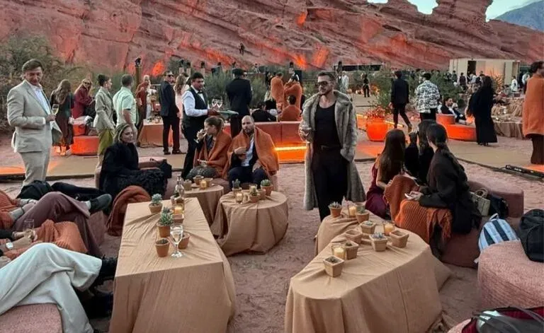polemica y denuncias por un casamiento en la quebrada de las conchas el permiso era irregular mira el video aqui