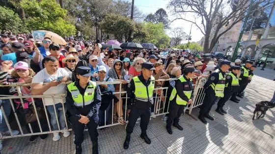 Cinco mil policías y tecnología de punta para custodiar el Milagro 2026