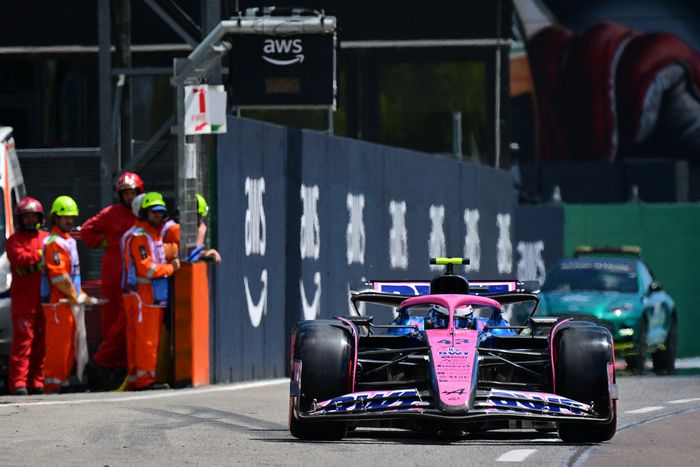 franco colapinto termino 16 en la tabla en su debut en imola