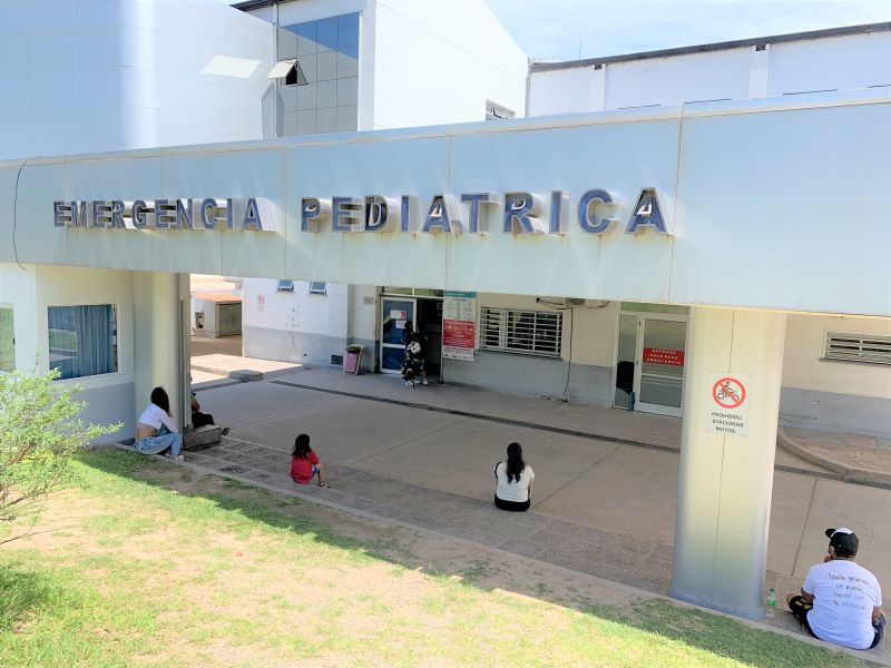 guardias al limite el materno infantil opera con mas del 90 de ocupacion