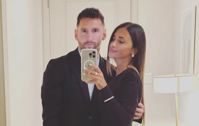 cena romantica las fotos de lionel messi y antonela roccuzzo en miami
