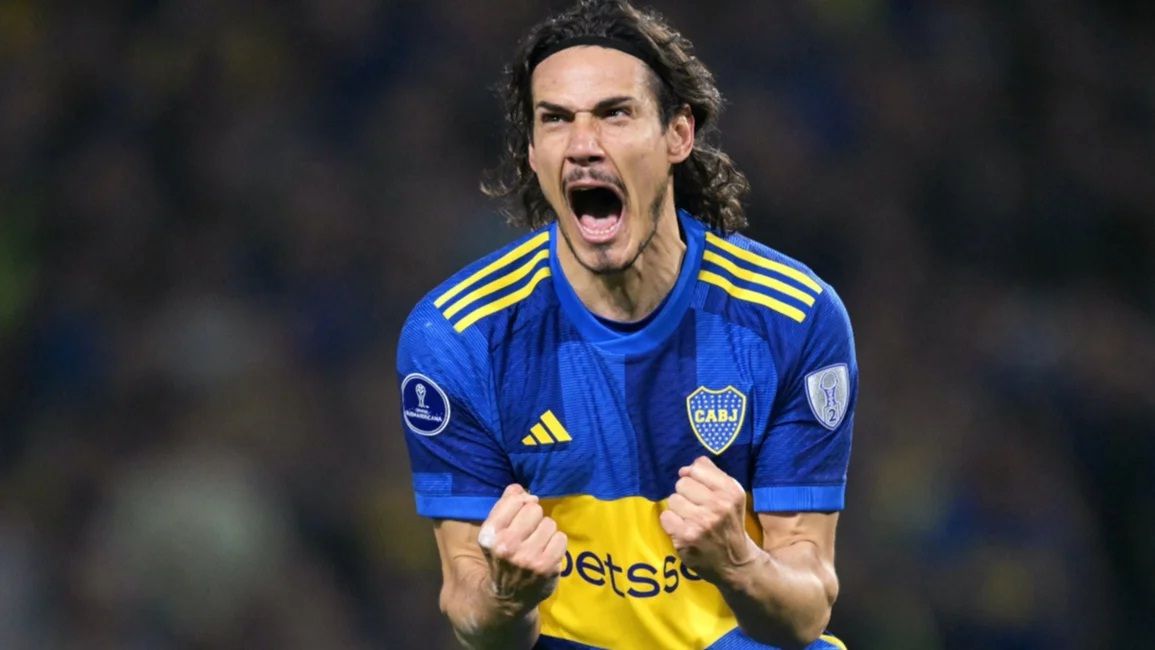 boca gano con gol de cavani y paso a los octavos de final de la copa sudamericana