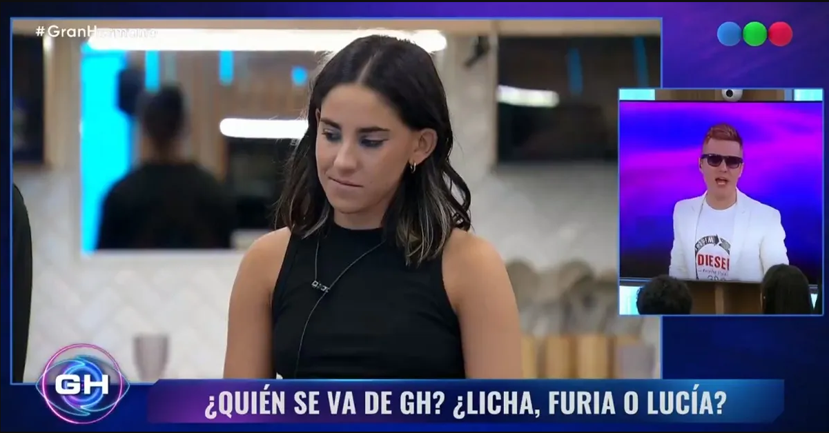gran hermano lucia la saltena fue eliminada de la casa pero con la ilusion de volver con el repechaje