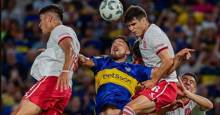 boca empato con estudiantes en la bombonera