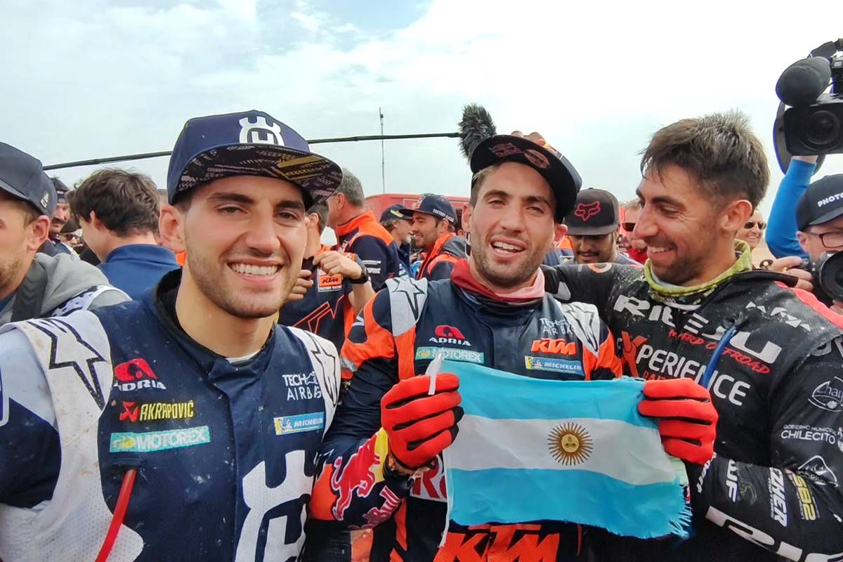 los hermanos luciano y kevin benavides fuera del mundial de rally raid