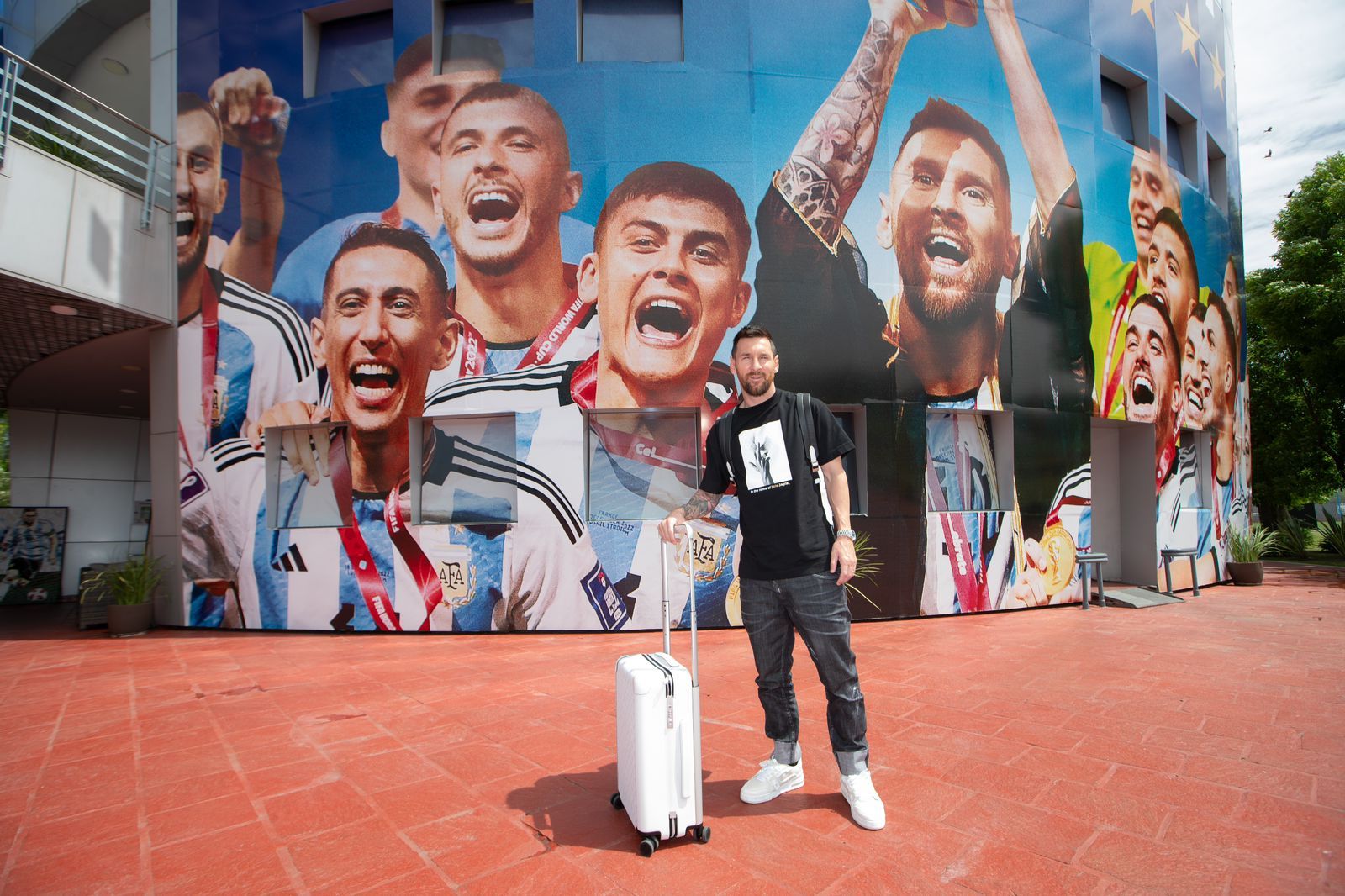 mundial 2026 messi llego al pais para sumarse al seleccionado argentino