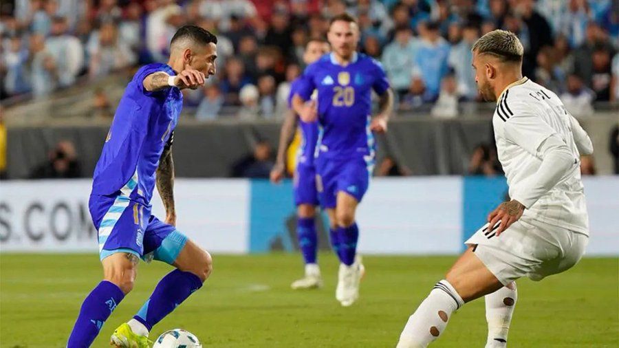 argentina vencio a costa rica y cerro su gira por estados unidos