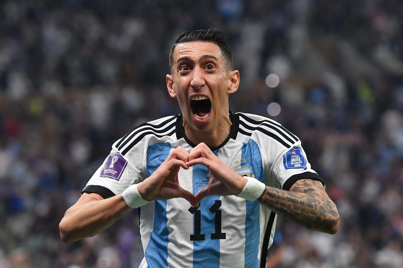 la despedida de un angel di maria sera homenajeado en el monumental