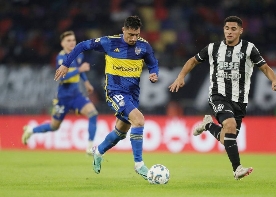 boca dio vuelta el partido y le gano 4 a 2 central cordoba