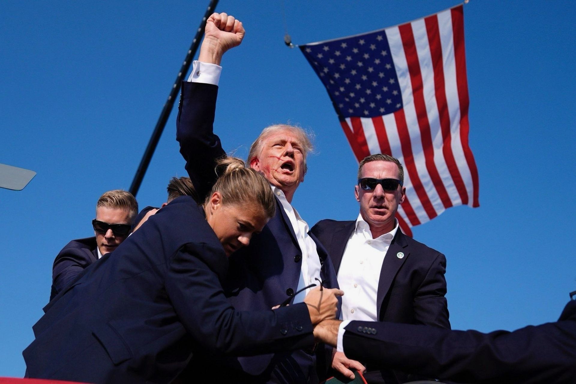que dijo trump tras el tiroteo