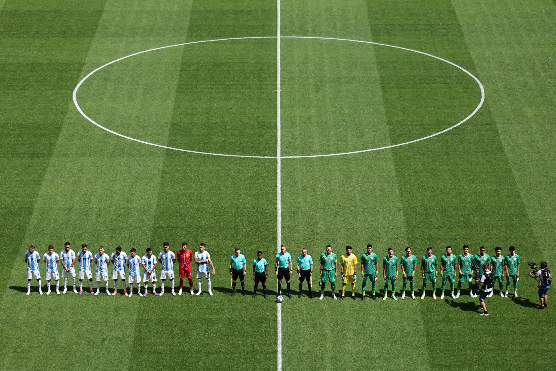 vamos argentina le gano 3 a 1 a irak
