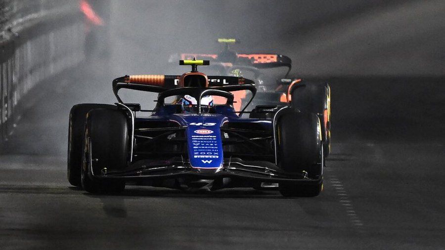 colapinto finalizo 18 en la segunda practica libre del gp de las vegas