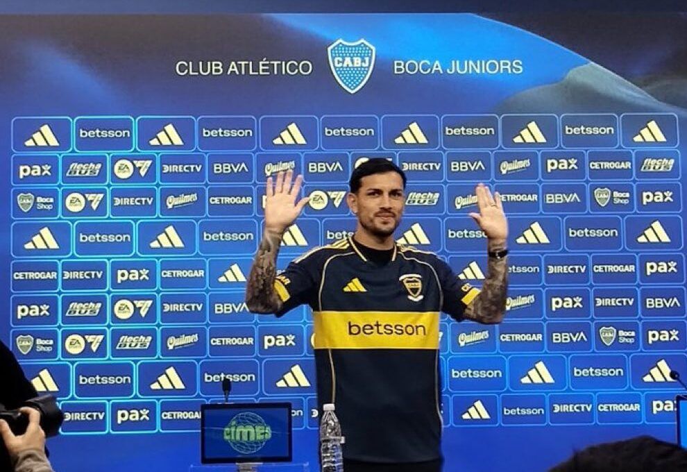 presentaron a paredes en la bombonera como nuevo refuerzo de boca