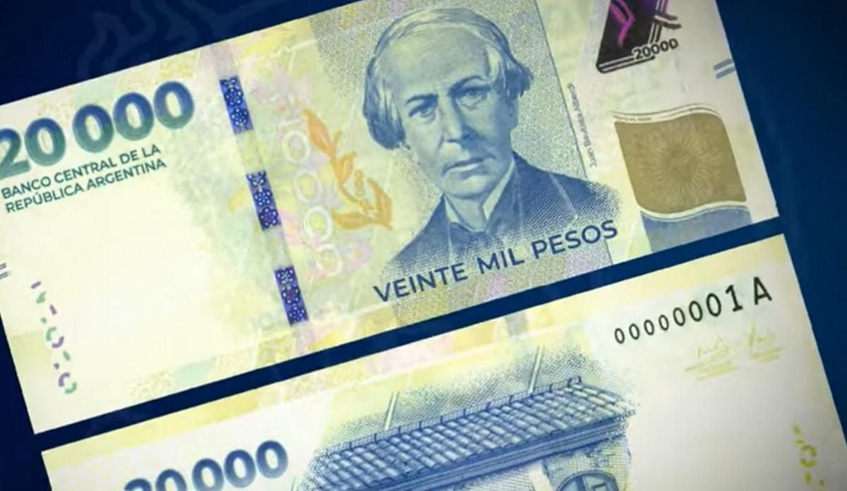 el nuevo billete de 20 000 pesos ya esta en circulacion