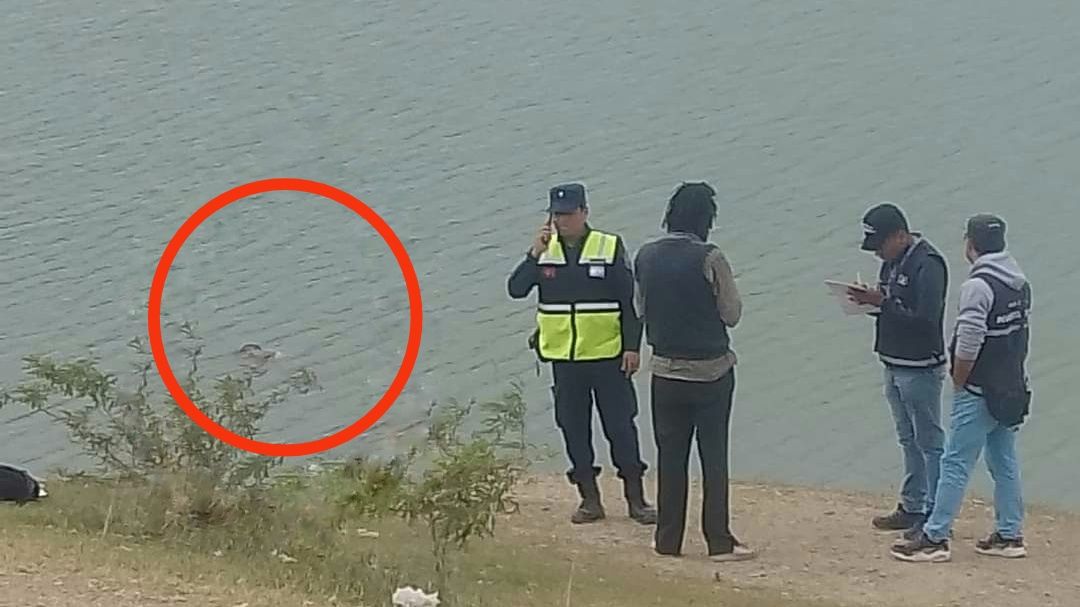 c quijano encontraron el cuerpo de un hombre flotando en el dique las lomitas