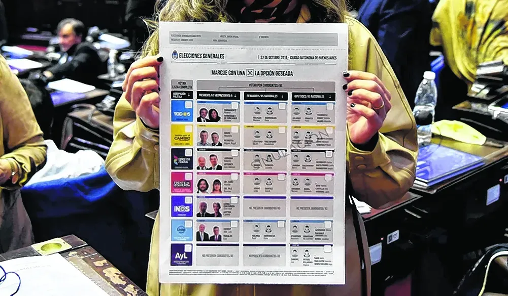 gobierno lanzo el primer spot sobre el uso de la boleta unica papel cambiamos la forma de votar