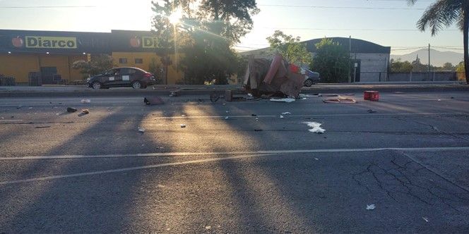 el auto venia sin luces y a alta velocidad edgardo perdio una de sus piernas en el acto