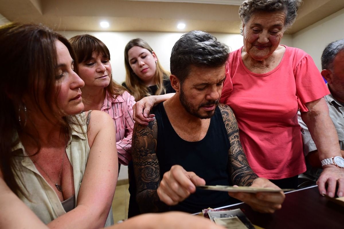 la tristeza de marcelo tinelli por la muerte de su tia teresa teniamos la misma sonrisa