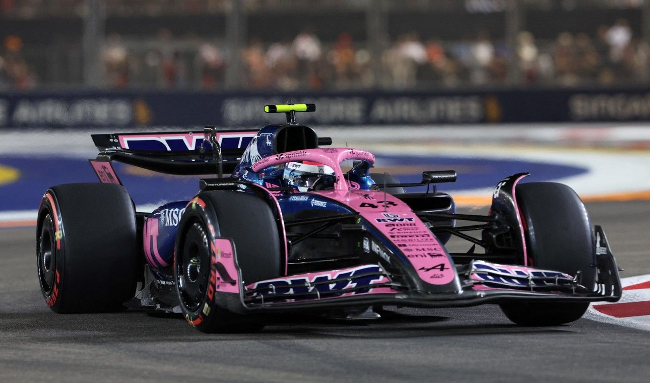 franco colapinto termino 16 en el gran premio de singapur de la formula 1