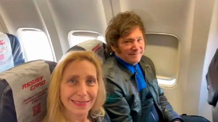 milei se reune con trump a la espera de conseguir un prestamo millonario viajara con su hermana karina