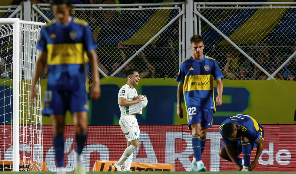 boca juniors empato 1 1 ante sarmiento y cavani erro todo video
