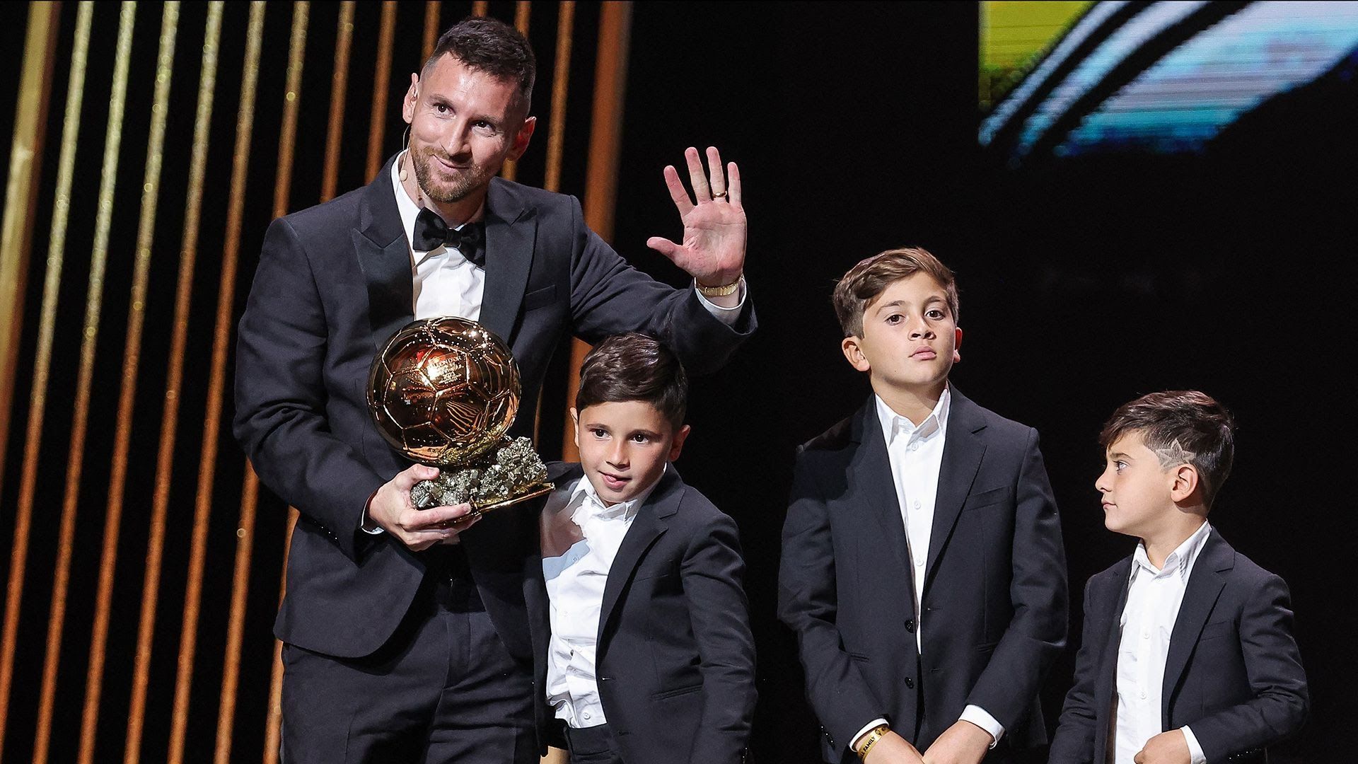 un crack messi gano su octavo balon de oro