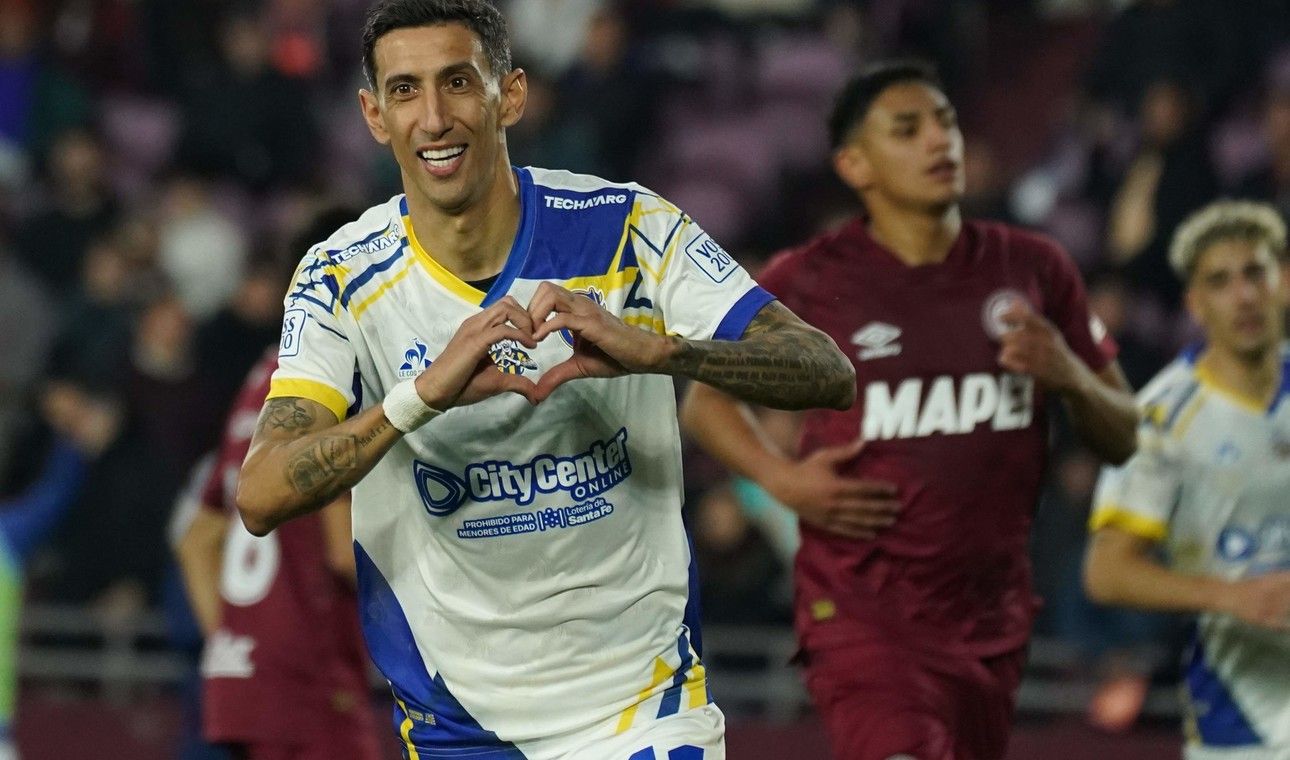 angel di maria hara historia en el clasico de rosario ante newells