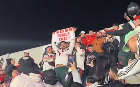 si es nene ponele enzo la emocionante revelacion de unos hinchas video