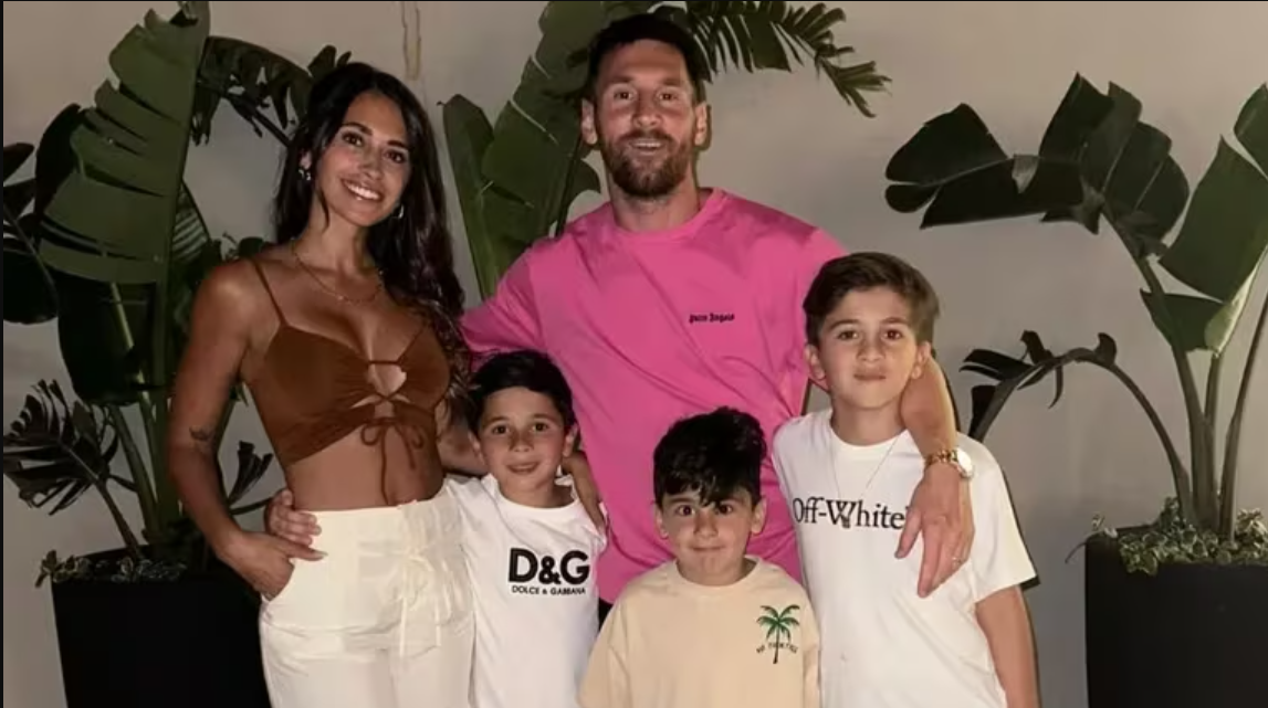habemus foto leo messi y su ano nuevo en rosario
