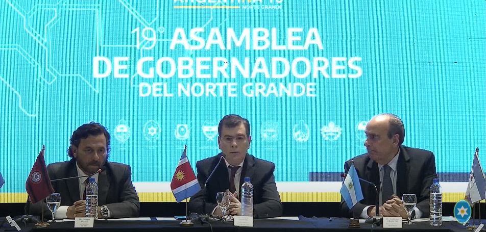 inicio de la 19o asamblea de gobernadores del norte grande en vivo