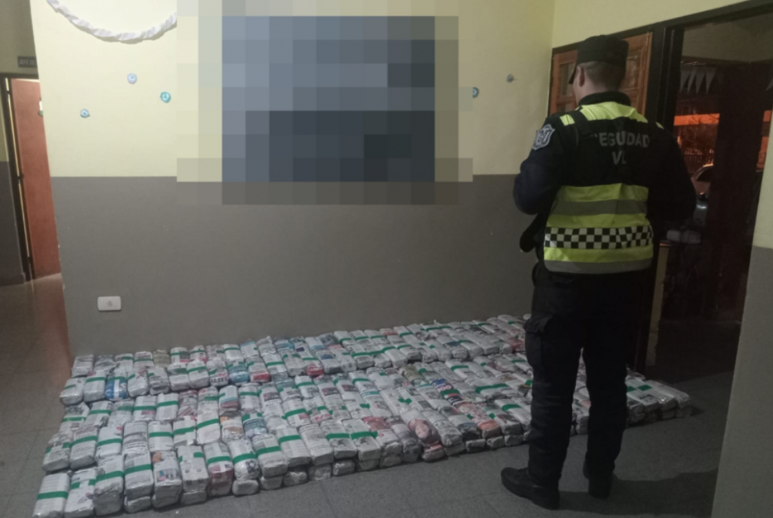 incautaron cerca de 200 kilos de hojas de coca en el ingreso a salta