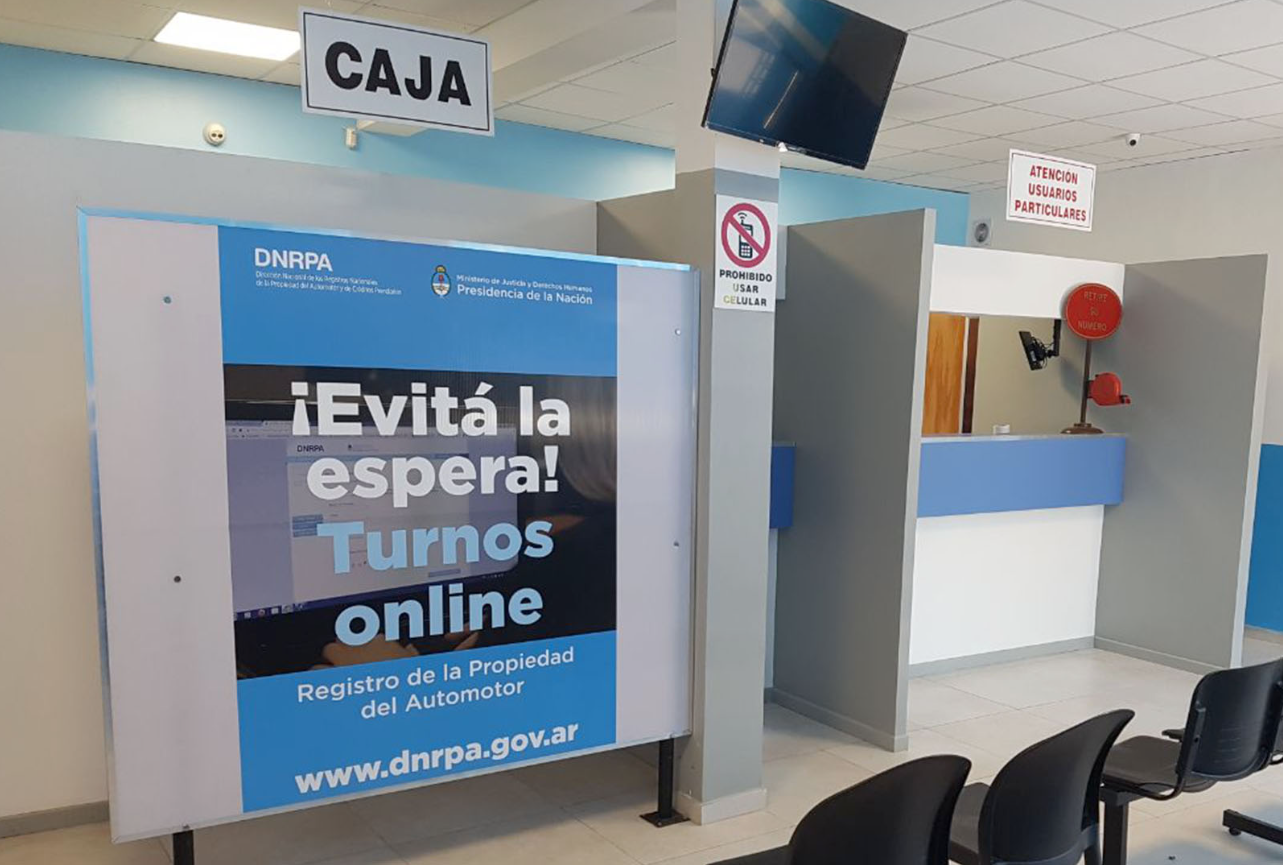 los registros automotor de cafayate y metan dejan de funcionar