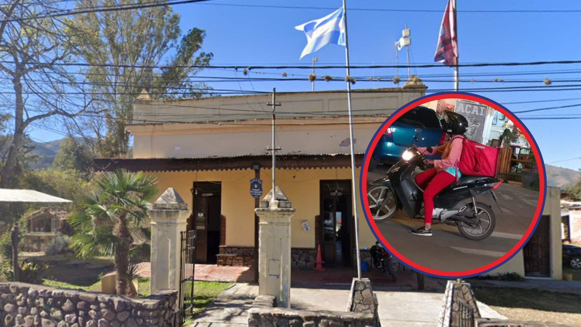 terror en la caldera secuestraron a una repartidora