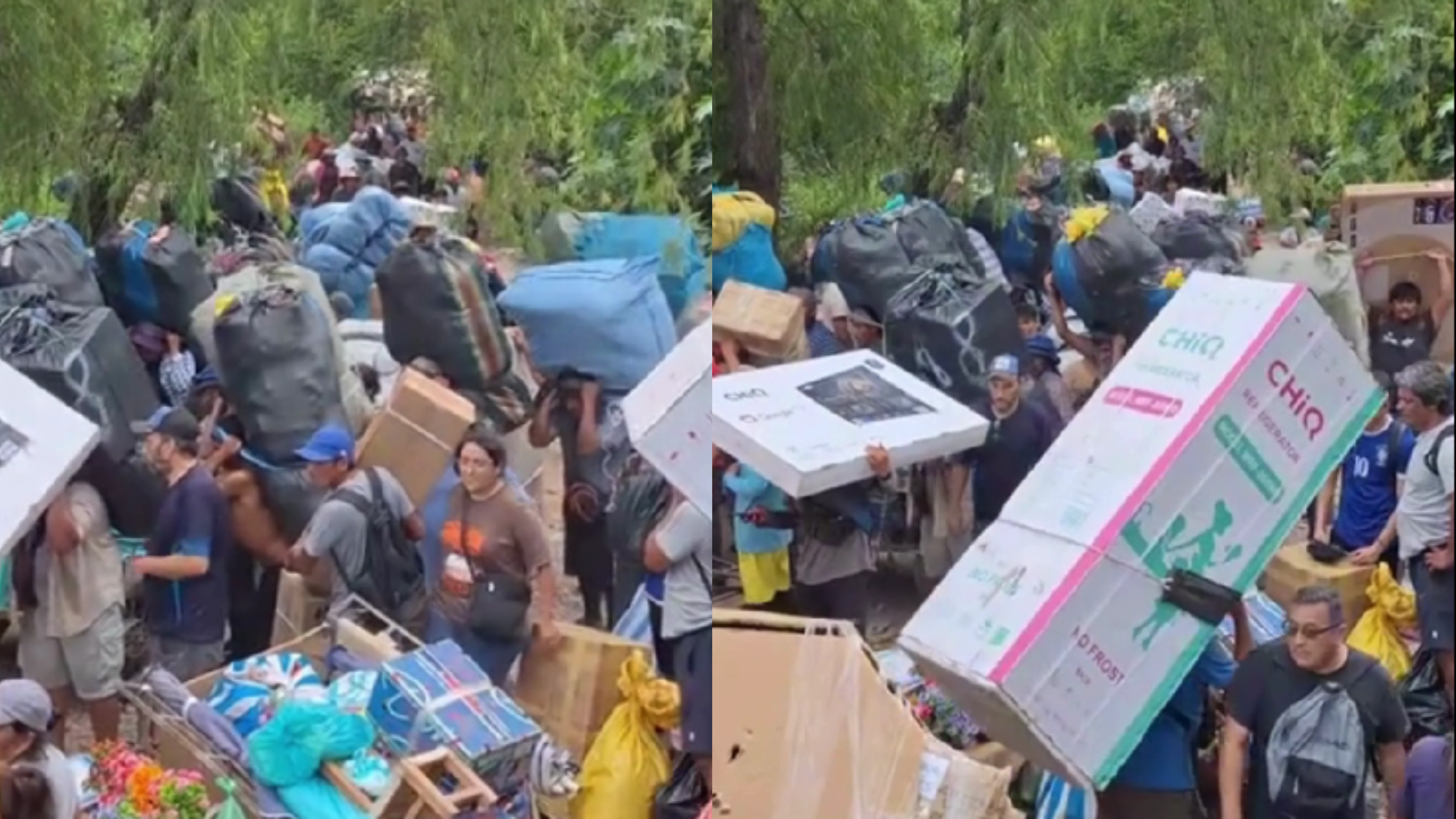 fiebre de compras en la frontera antes de la llegada de bullrich