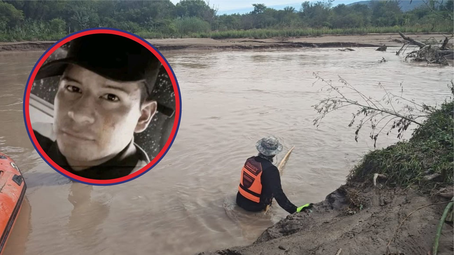encontraron un cuerpo en el rio arenales aseguran que seria matias del valle