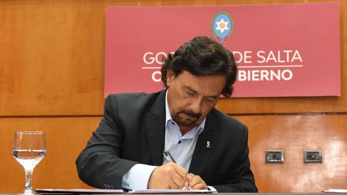 la provincia formalizo la creacion de fiduciaria de salta sau