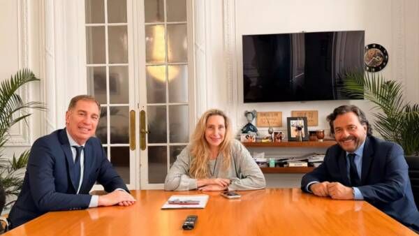 saenz se reunio con karina milei y diego santilli para gestionar obras y proyectos para salta