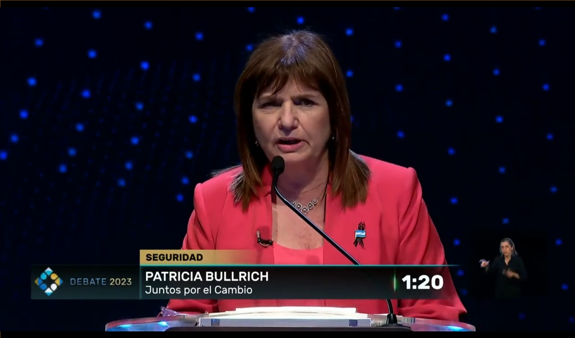 bullrich a mi no me tiembla el pulso voy a entrar a rosario con toda la fuerza
