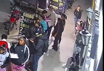 Violento choque en Cerrillos, se llevaron puestos a varias personas