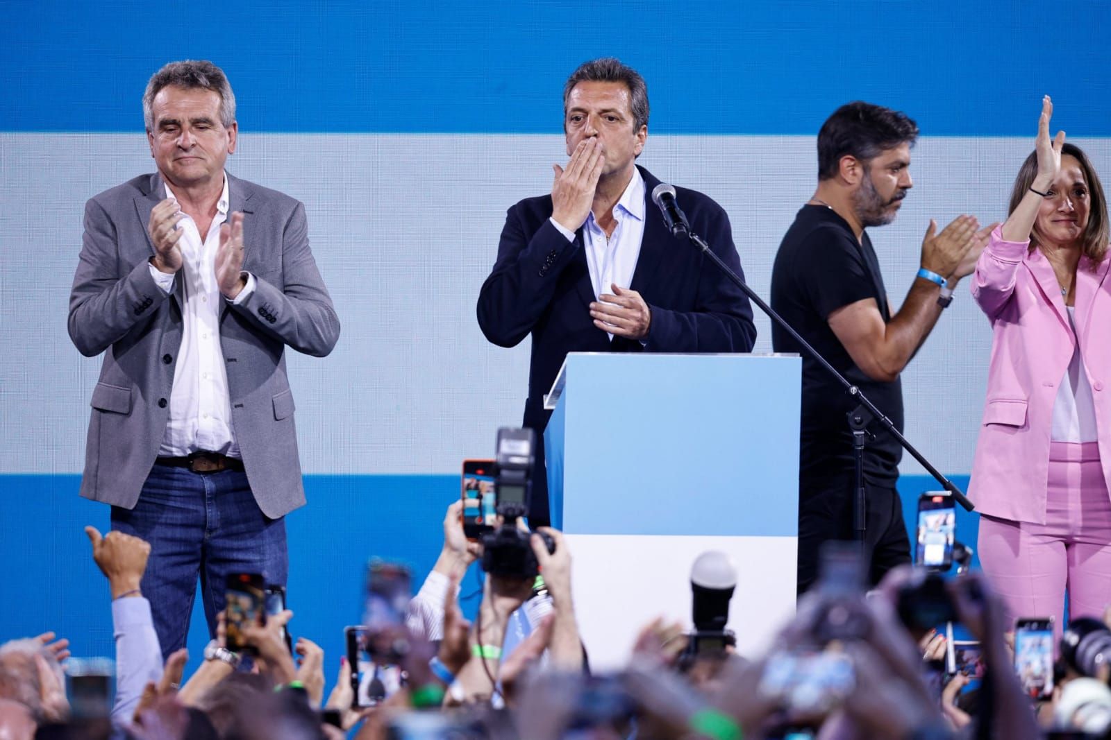 hablo massa y reconocio que javier milei es el presidente