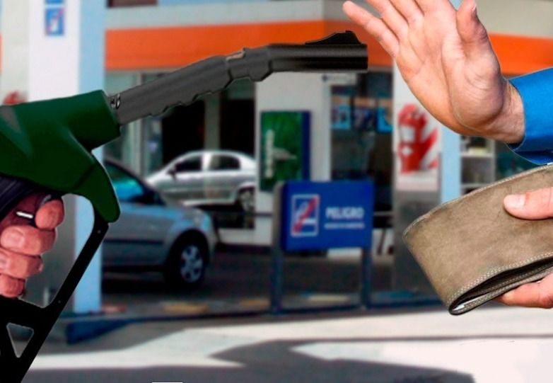 por la devaluacion los precios de la nafta y el gasoil aumentaron entre 35 y 40 en promedio
