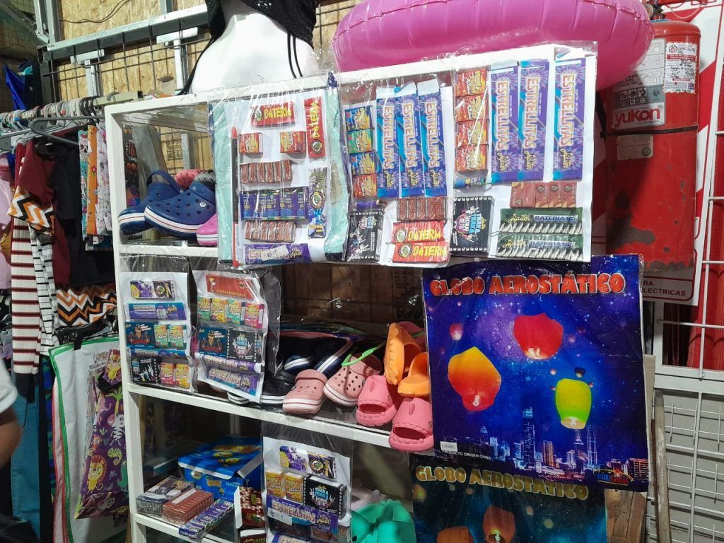 precaucion decomisaron pirotecnia en lugares no habilitados para su venta