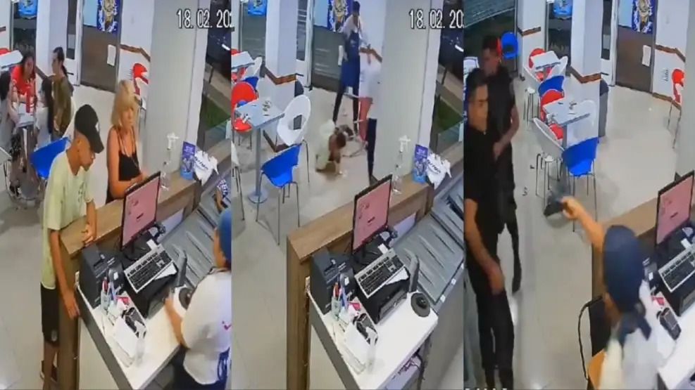 empleadas de una heladeria en rosario evitaron un robo a los sopapos dejame ir por favor video