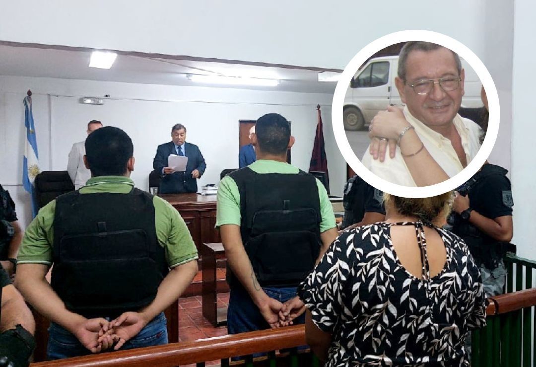prision perpetua para los tres acusados del homicidio del medico carlos pirona