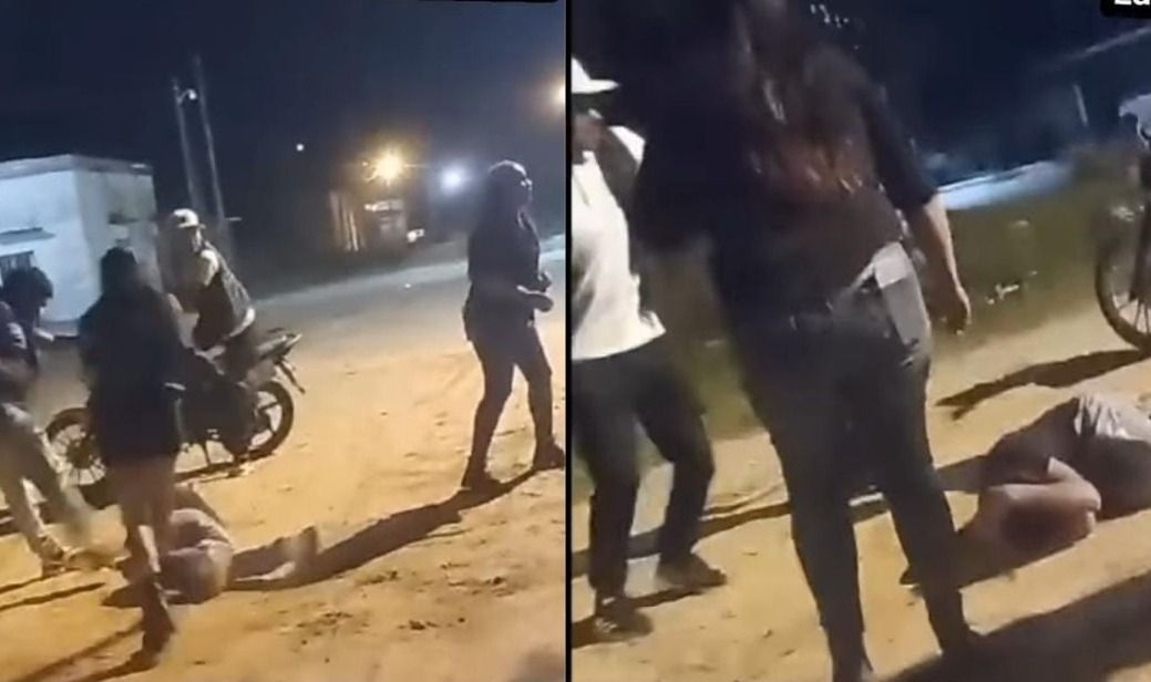 video brutal paliza en patota a dos jovenes en gral mosconi hay dos demorados imagenes sensibles