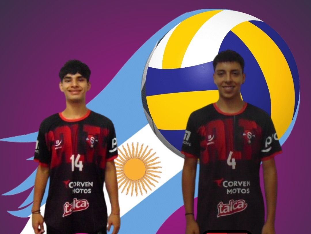 la seleccion argentina de voley convoco a dos saltenos que prometen ser grandes revelaciones