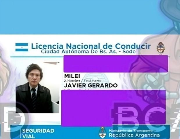 hackearon la base de datos de todas las licencias de conducir del pais incluidas las de milei y bullrich