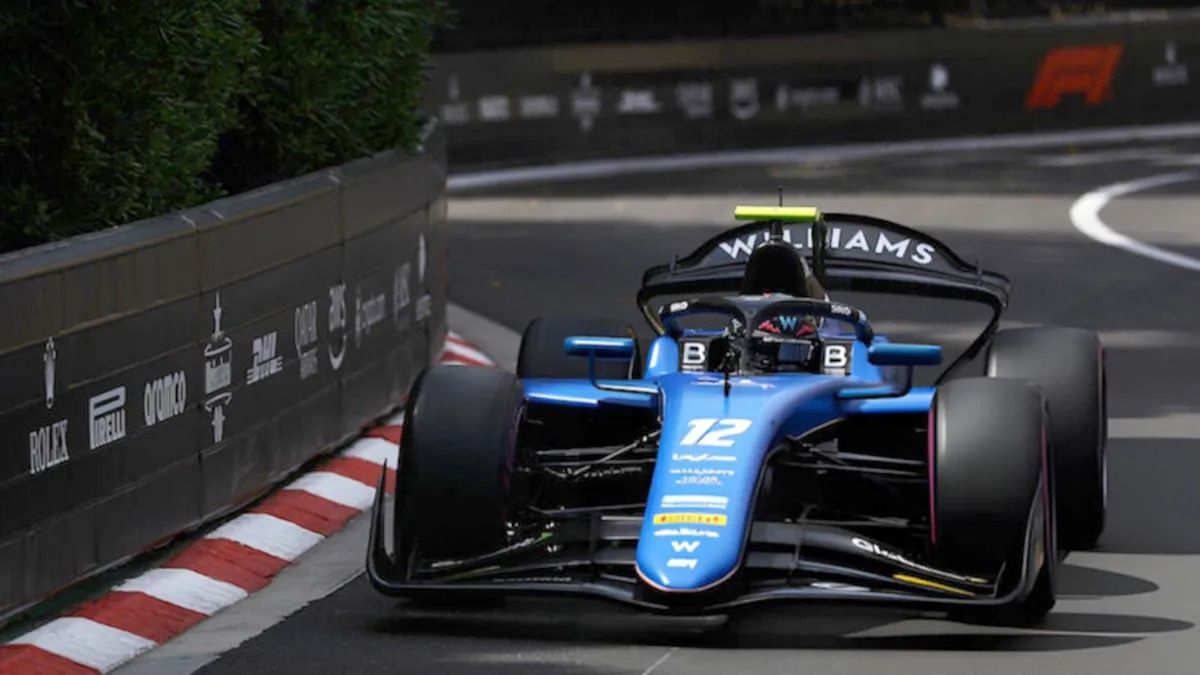 franco colapinto termino quinto en la carrera sprint del gran premio de monaco de formula 2
